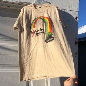 Vintage single-stitch 80s bowling Athletic Hoinke Classic tee Screen Stars Tag